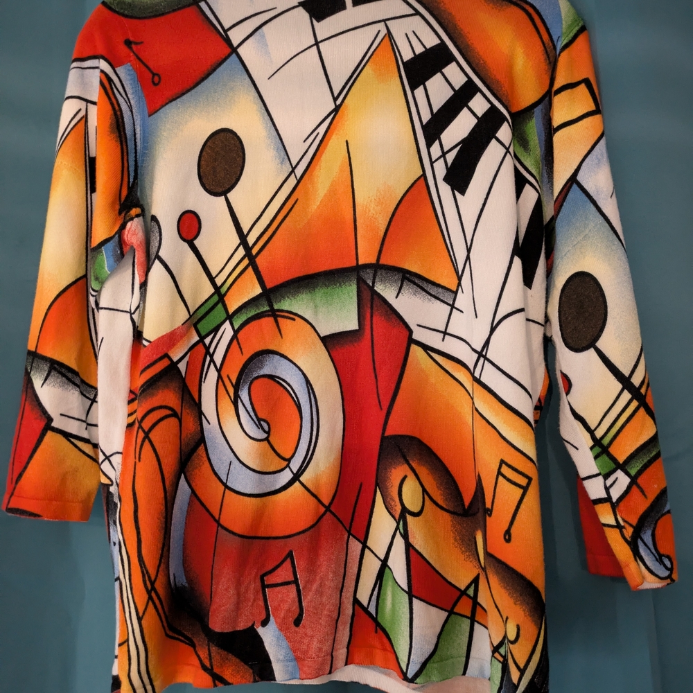 Abstract Music Top - Picture 2 of 3